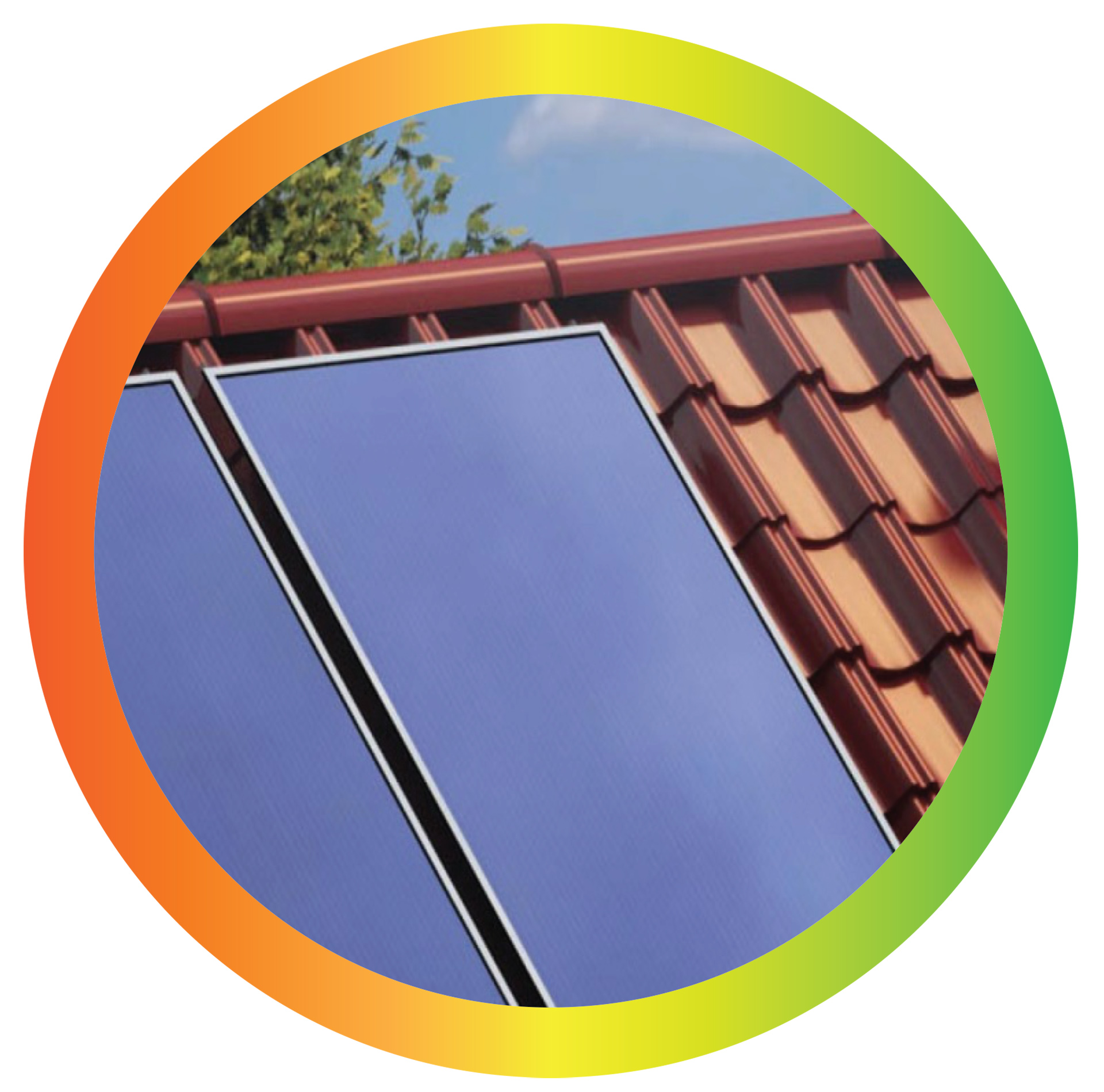 Impianto solare termico per ACS savingmode